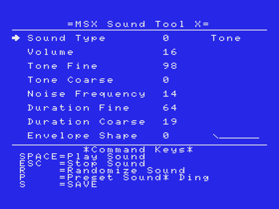 MSX Sound Tool X